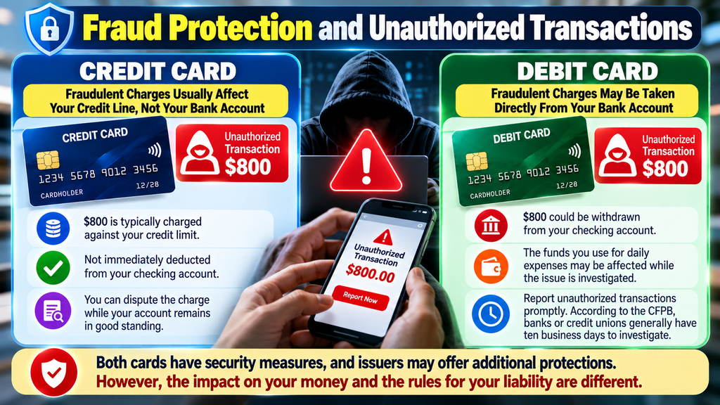Fraud Protection and Unauthorized Transactions