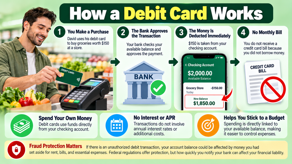 How a Debit Card Works