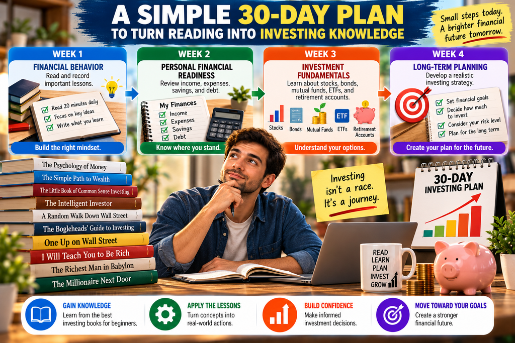 A Simple 30-Day Plan to Turn Reading Into Investing Knowledge
