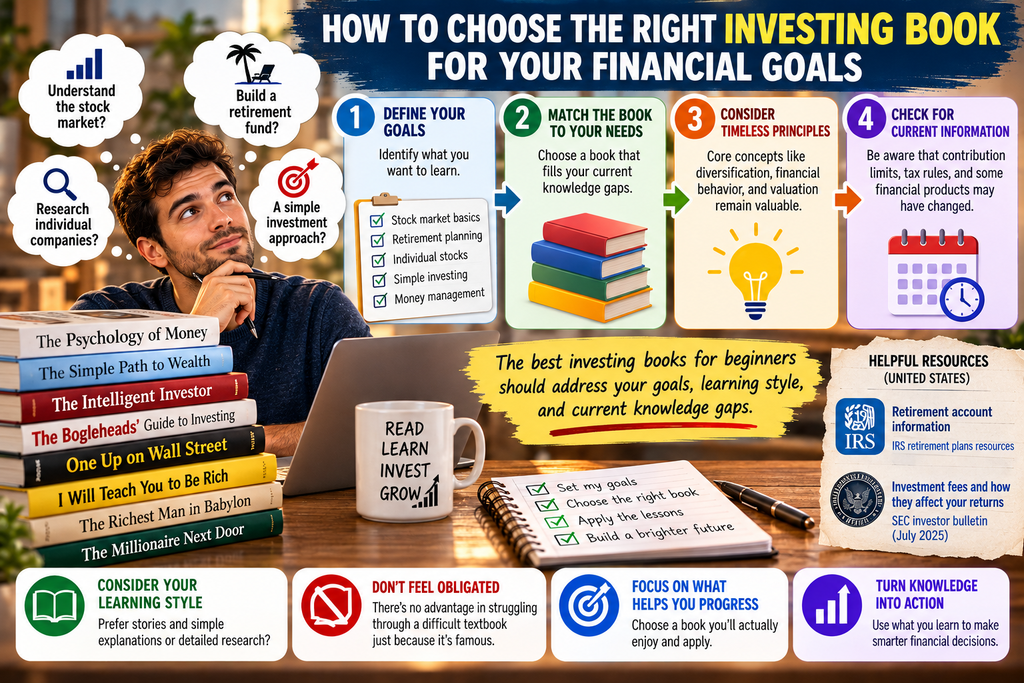How to Choose the Right Investing Book for Your Financial Goals