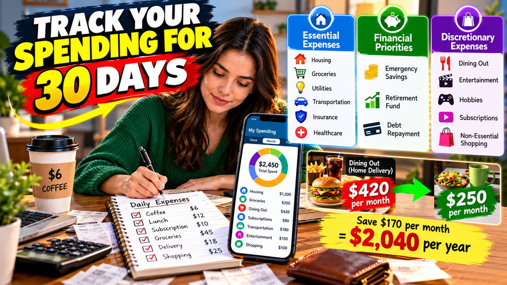 Track Your Spending for 30 Days