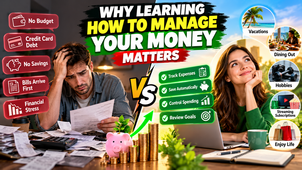 Why Learning How to Manage Your Money Matters